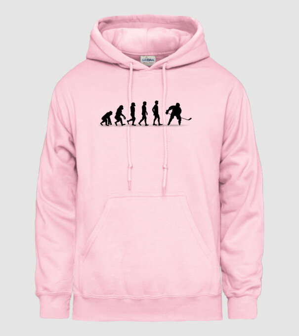 Evolution Hockey model roz deschis pe tricou