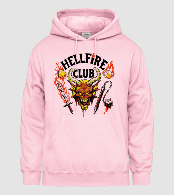 Hellfire ok model roz deschis pe tricou