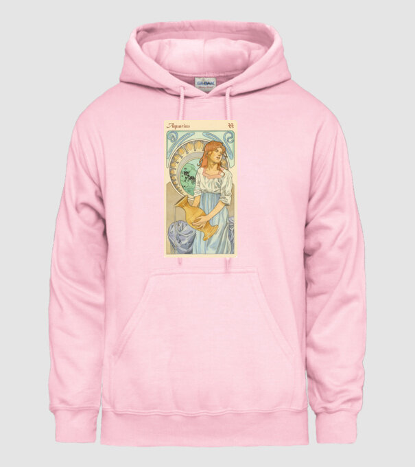 Horoscop Tarot VARSATOR model roz deschis pe tricou