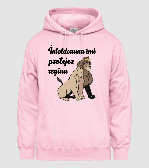 Întotdeauna îmi protejez regina model roz deschis pe tricou