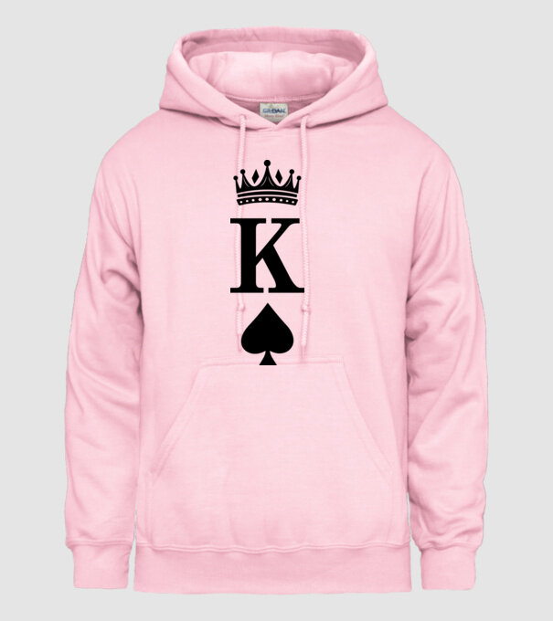 King model roz deschis pe tricou