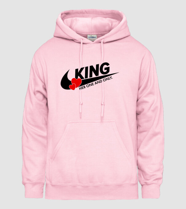 King model roz deschis pe tricou
