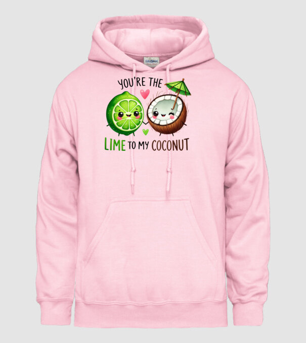 Lime to my Coconut model roz deschis pe tricou