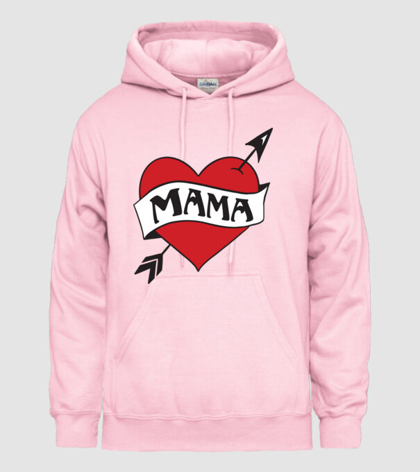 mama model roz deschis pe tricou