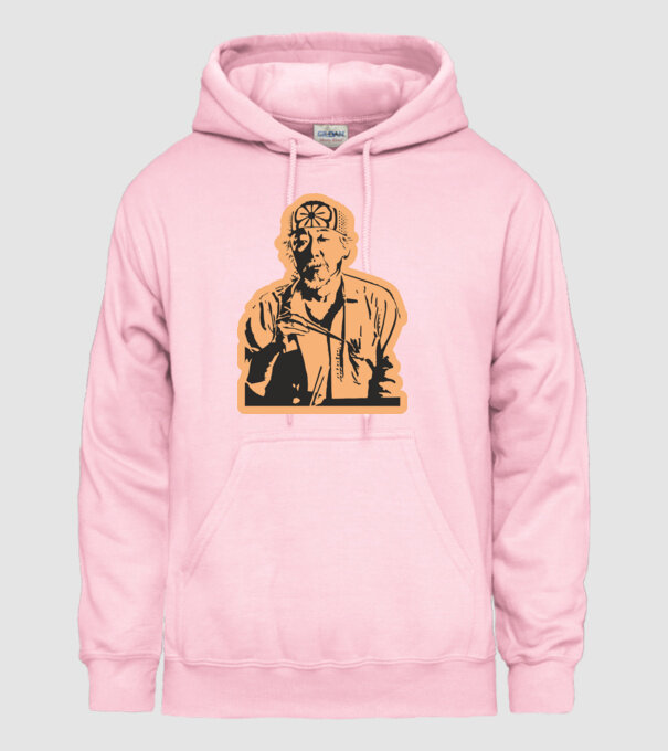 Mister miyagi cobra kai model roz deschis pe tricou