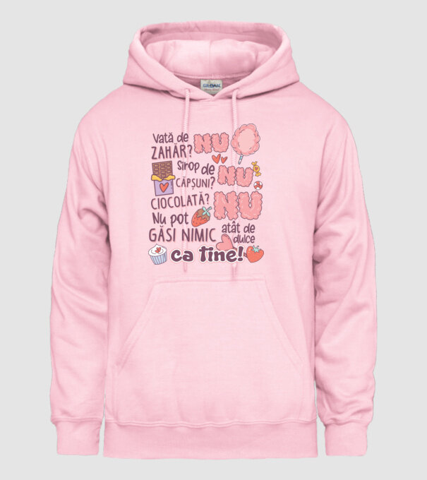 Nu pot găsi nimic-atât de dulce ca tine model roz deschis pe tricou