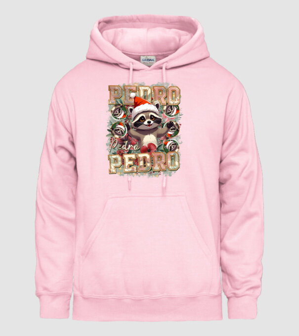 Pedro pedro flower xmas model roz deschis pe tricou