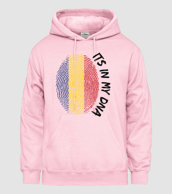 România fingerprint model roz deschis pe tricou