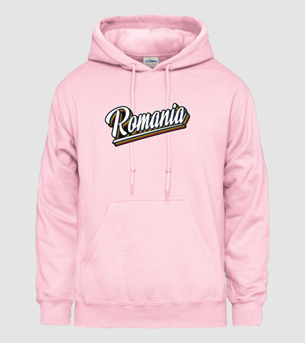România retro model roz deschis pe tricou