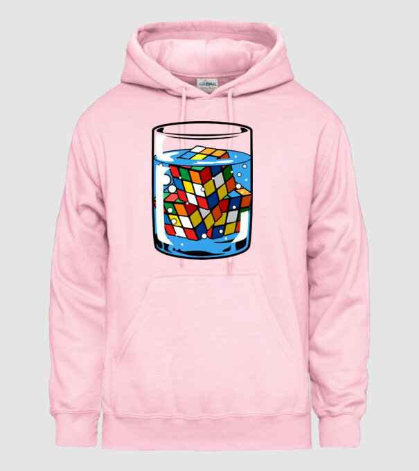 Rubik Ice model roz deschis pe tricou
