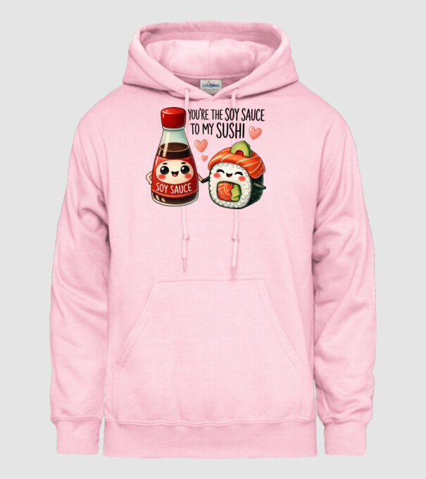 Soy Sauce to my Sushi model roz deschis pe tricou