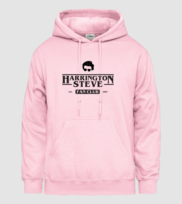 steve harrington fan club model roz deschis pe tricou