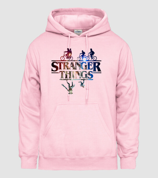 stranger things quote poster2 model roz deschis pe tricou