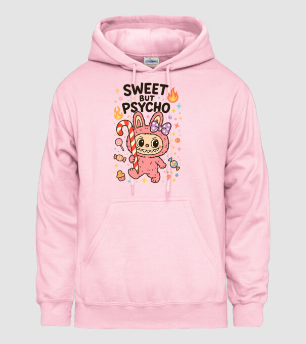 Sweet but psycho model roz deschis pe tricou
