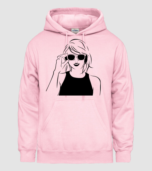 Taylor Swift model roz deschis pe tricou