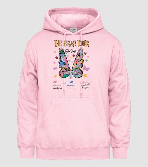 Taylor Swift eras fairy model roz deschis pe tricou