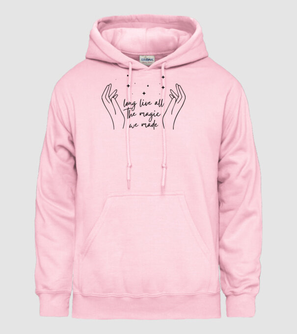 Taylor Swift long live all the magic we made model roz deschis pe tricou