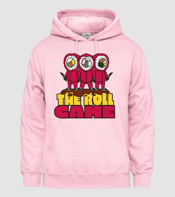 the roll game squid game model roz deschis pe tricou