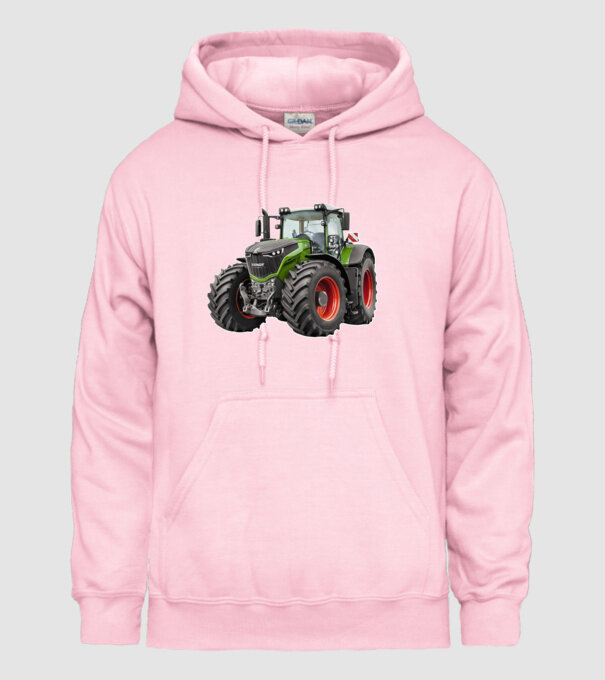TRACTOR model roz deschis pe tricou