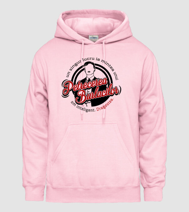 Un singur lucru ia mintea unui om inteligent model roz deschis pe tricou