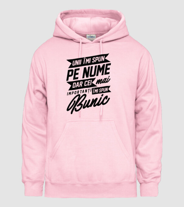 Unii îmi spun pe nume, dar cei mai importanți îmi spun bunic model roz deschis pe tricou