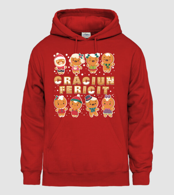 crăciun Fericit model roșu pe tricou