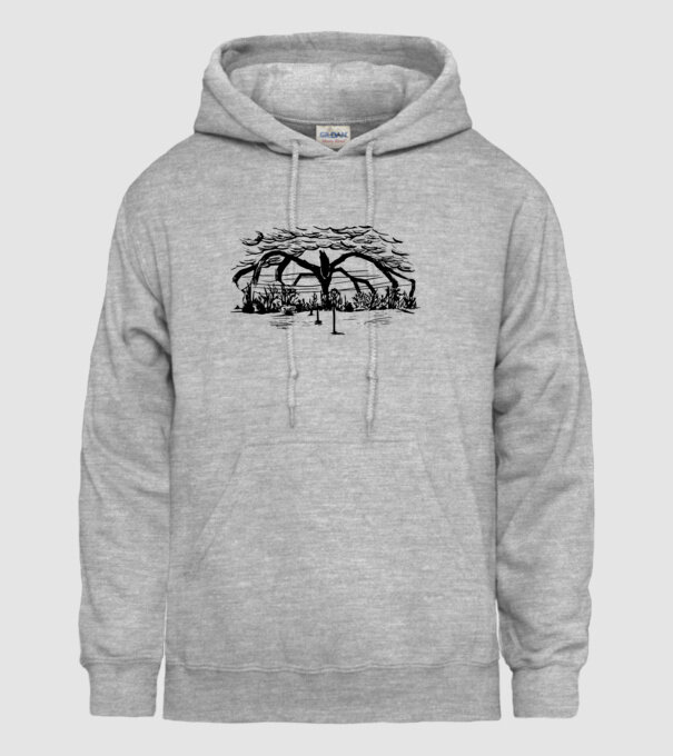 mind flayer drawing stranger things model gri pe tricou