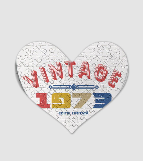 1973 Ediție limitată model alb pe tricou