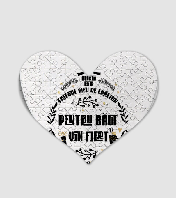 acesta este tricoul meu de Crăciun_pentru băut vin fiert model alb pe tricou