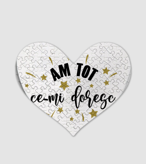 Am tot ce-mi doresc model alb pe tricou