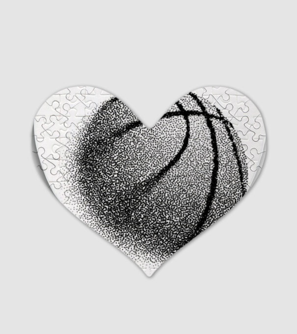 Basketball model alb pe tricou
