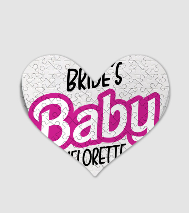 Bride Barbies baby model alb pe tricou