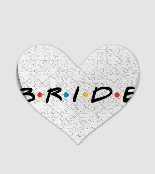 Bride Friends style drk model alb pe tricou