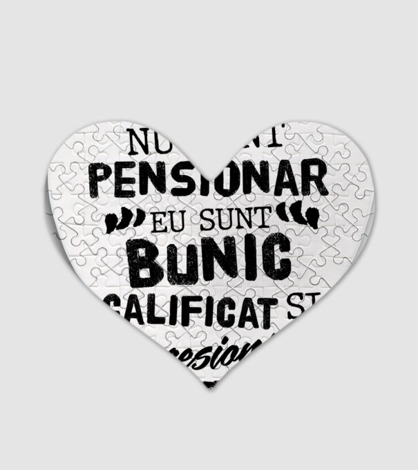 Bunicul profesionist model alb pe tricou