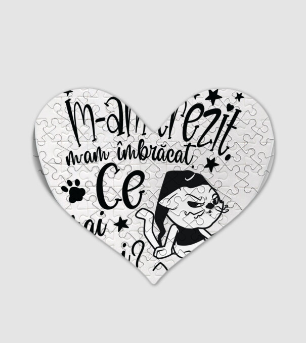 Ce mai vrei? model alb pe tricou