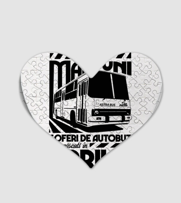 Cei mai buni șoferi de autobuz sunt născuți în Aprilie model alb pe tricou