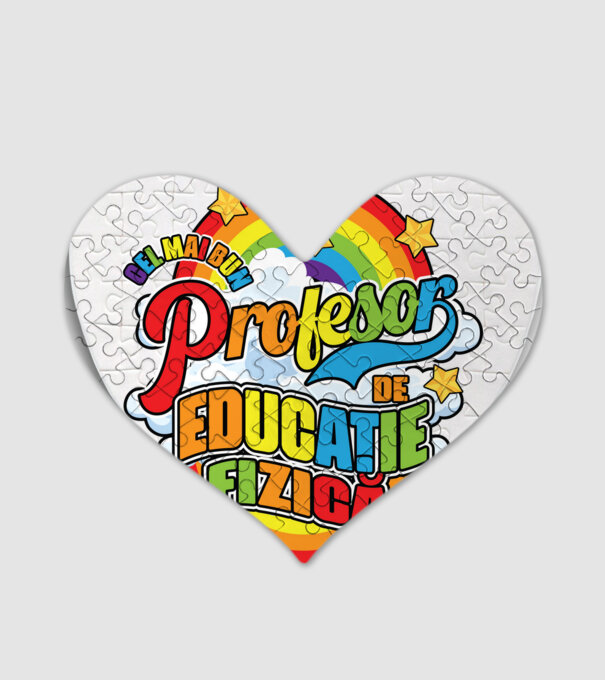 Cel mai bun educație fizică model alb pe tricou