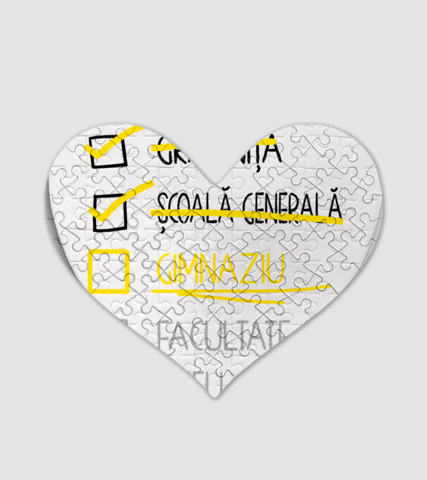Cheklist educație - Școala primară alb model alb pe tricou
