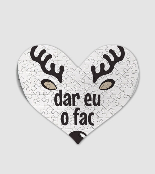 Dar eu o fac crăciun chiar căprioară Alb model alb pe tricou
