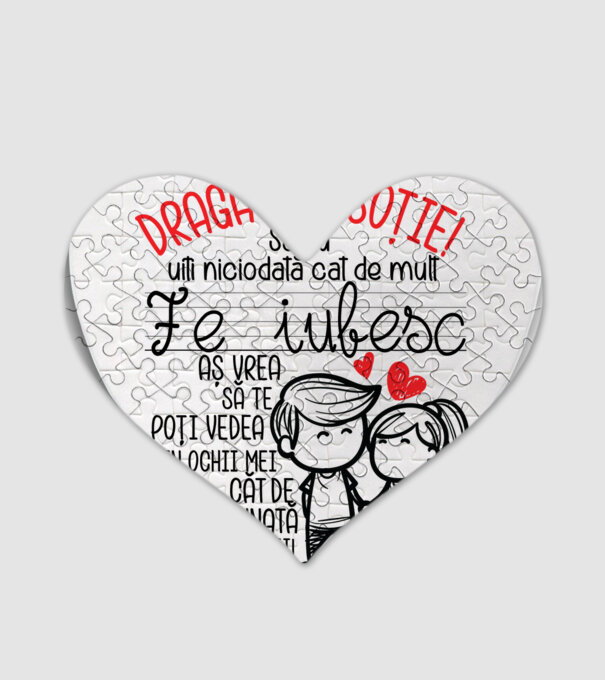 dragul meu soț javitott2411 model alb pe tricou