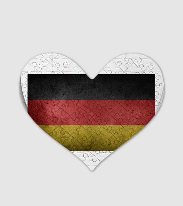 GERMANY model alb pe tricou