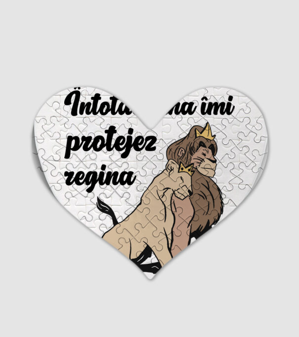 Întotdeauna îmi protejez regina model alb pe tricou