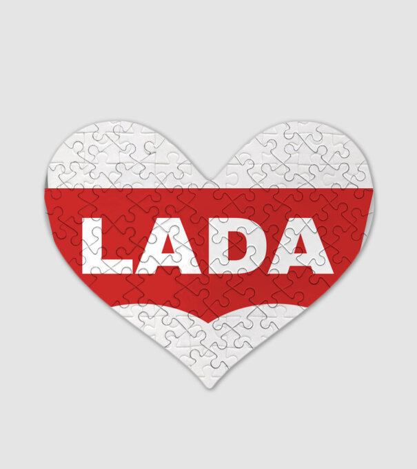 Lada Levis model alb pe tricou