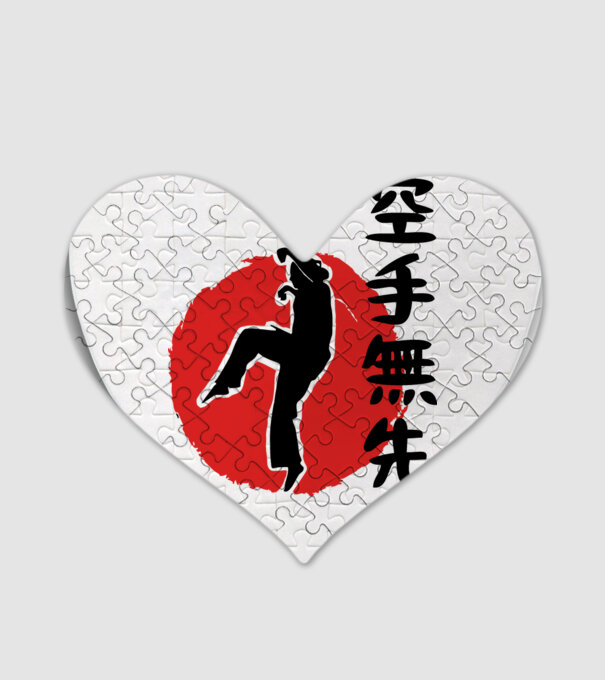 Larusso training japan model alb pe tricou