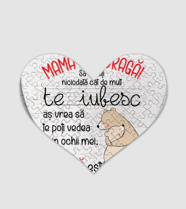 Mama Cât de minunat ești model alb pe tricou