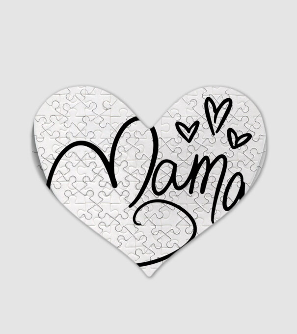 mama model alb pe tricou