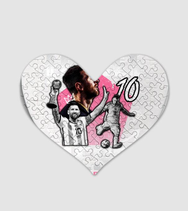 Messi tribute model alb pe tricou