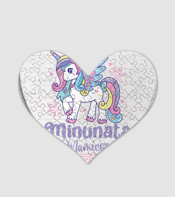 Minunata Mamicorn model alb pe tricou