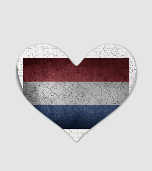NETHERLANDS model alb pe tricou