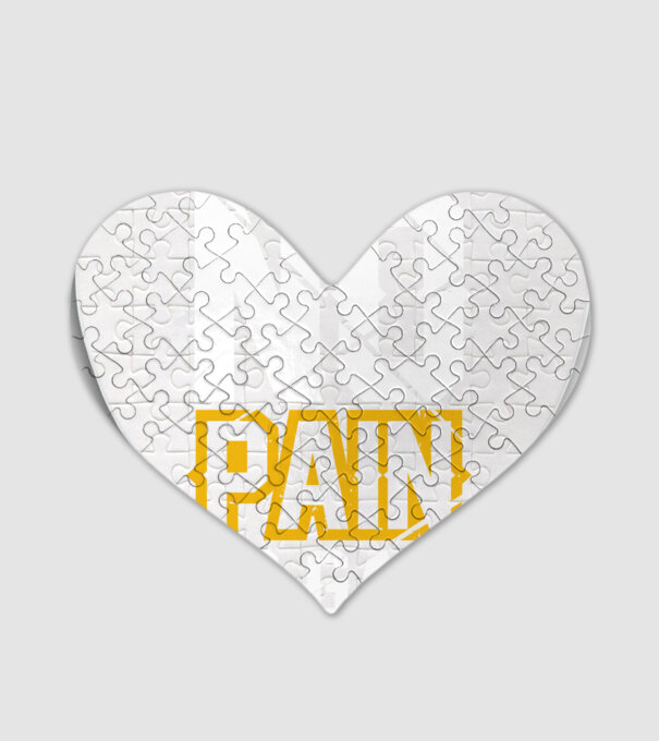 No Pain No Gain model alb pe tricou